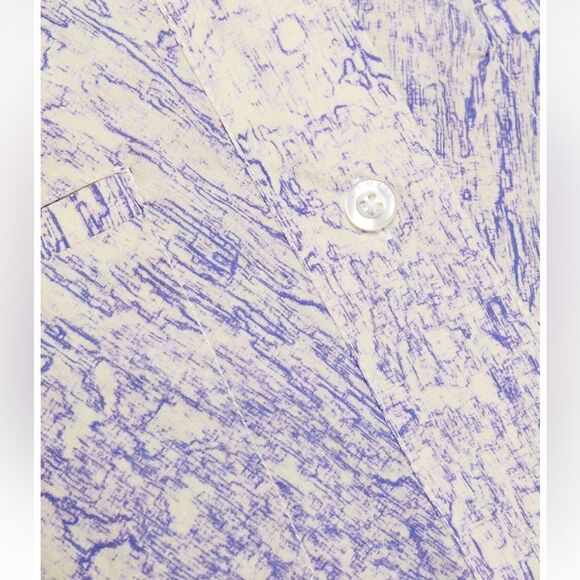 🎀 NWT Remain Birger Christensen marika marbled print shirt dress us 10 - Picture 5 of 16